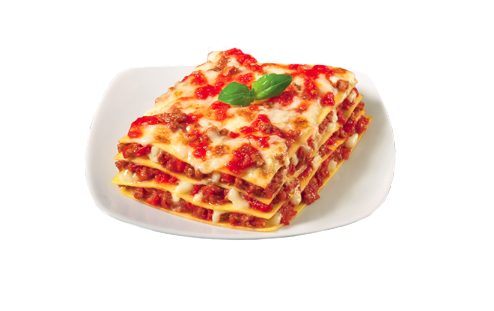 Lasagna Transparent Png (white, lavender, teal)