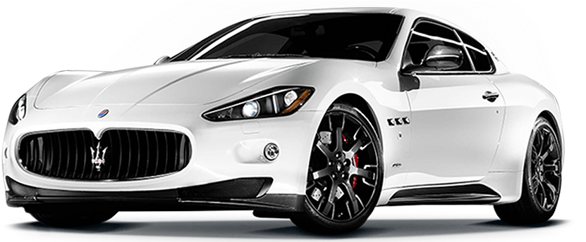 Maserati Granturismo Png Isolated File (white, lavender, black)