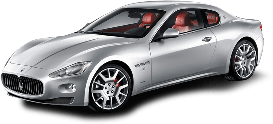 Maserati Granturismo Png Isolated Hd (white, silver, black)