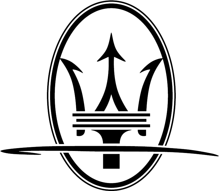 Maserati Logo Png Free Download (black)