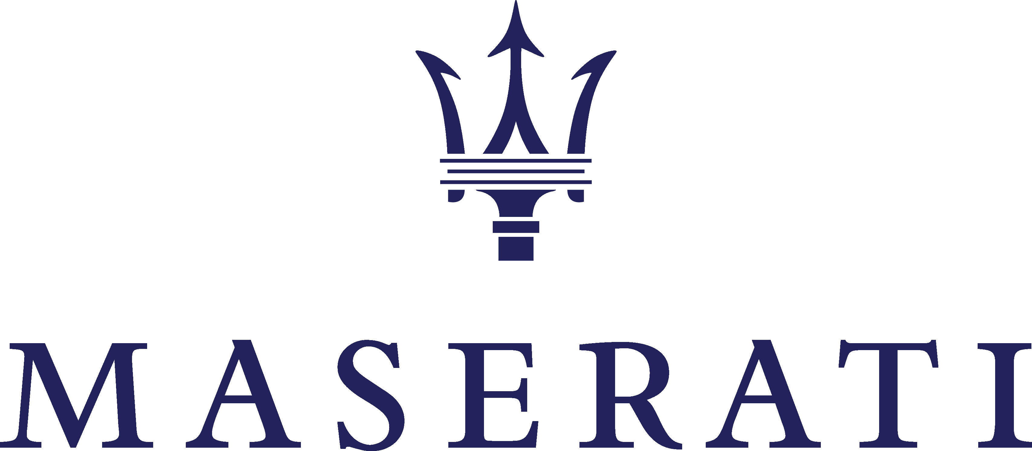 Maserati Symbol Png File (white, gray, navy, black)