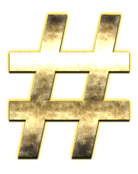 Hash Png Hd (yellow, white, black, maroon, gold)