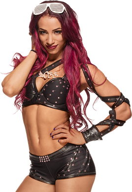 Sasha Banks Png Isolated Image (black)