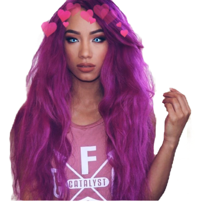 Sasha Banks Png Photos (black, indigo, purple, white)