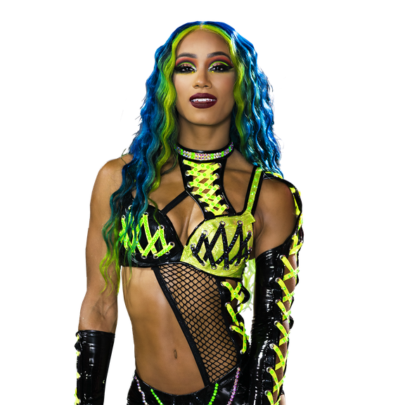 Sasha Banks Transparent Png (black)