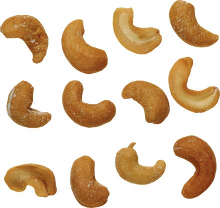 Cashew Nut Png File (black)