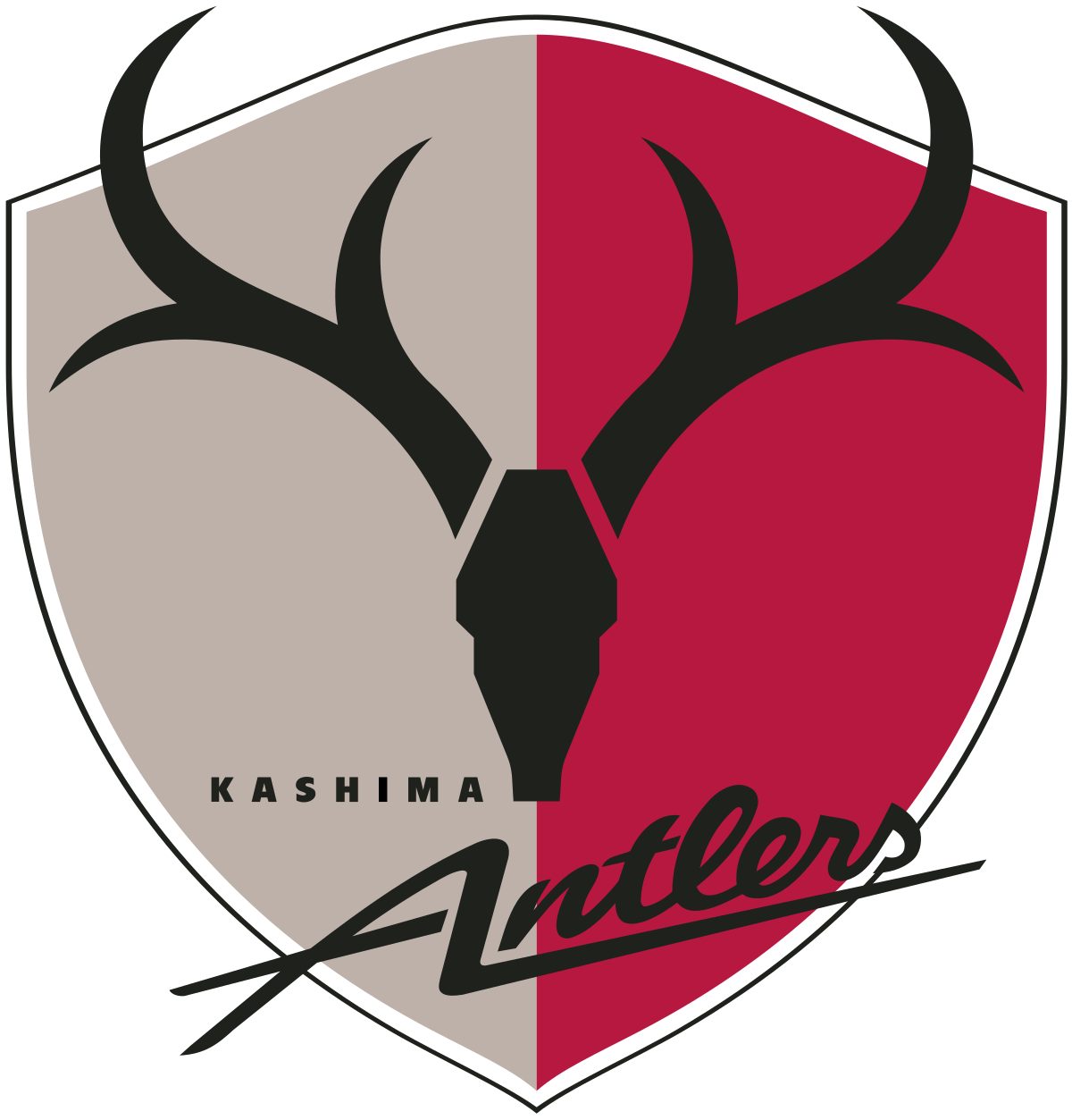 Kashima Antlers Png (gray, silver, maroon, chocolate, black)