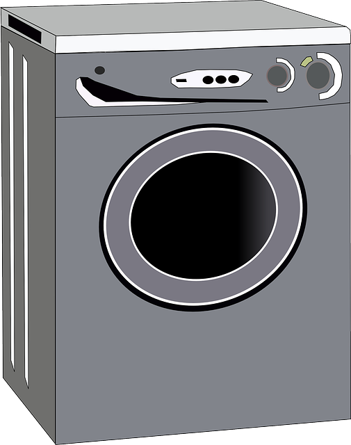 Washing Machine Png Image (black, gray, silver, white)