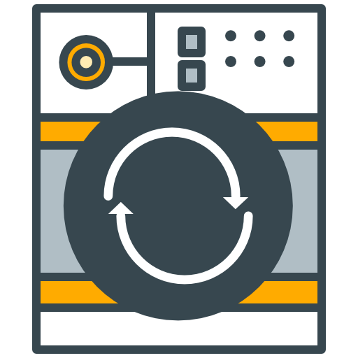 Washing Machine Icon Free Transparent Png Icon Download (silver, white, indigo, black, gray)