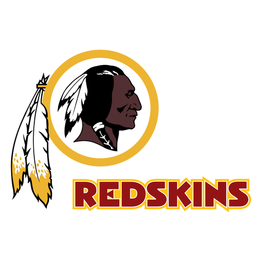 Washington Redskins Png File (maroon, black, orange, white)