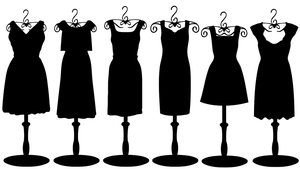 Fashion Png Image (black, lavender, white)