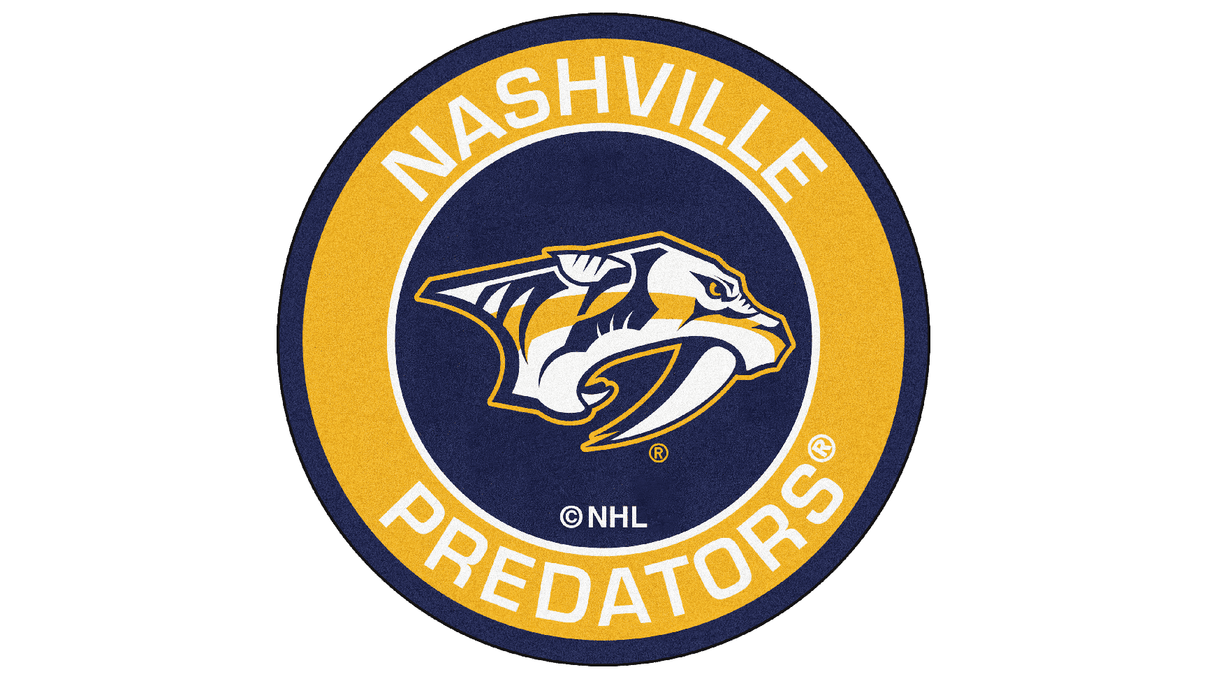 Nashville Predators Png Isolated Hd (gray, navy, orange)