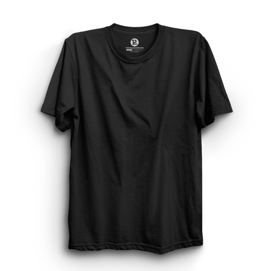 Basic Half Sleeve T Shirt Png Free Download (black)