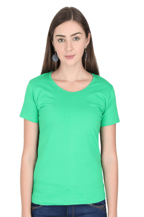 Basic Half Sleeve T Shirt Png Pic (mint, gray)