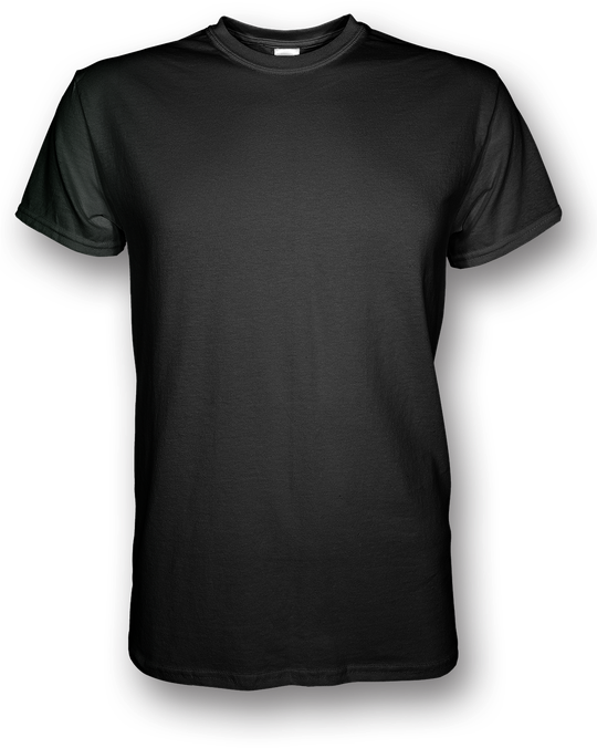 Basic T Shirt Png Hd Isolated (black)