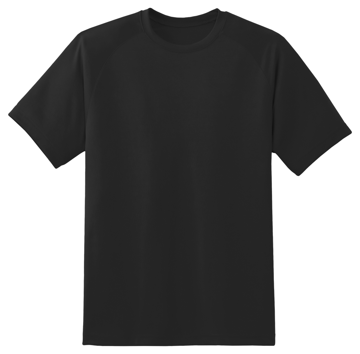 Basic T Shirt Png Isolated Pic (black)