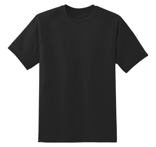 Basic T Shirt Png Transparent (black)