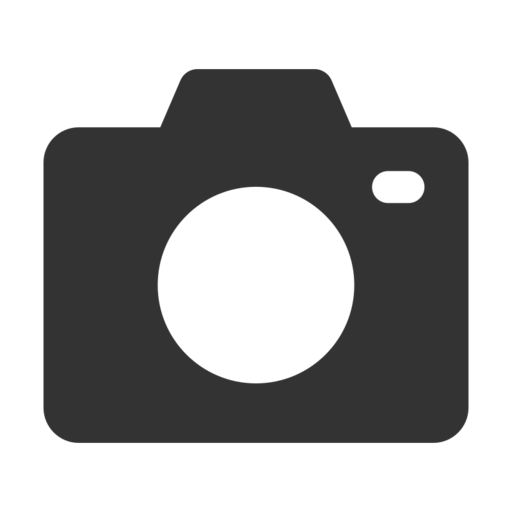 Basic Camera Picture Free Png Icon (black)