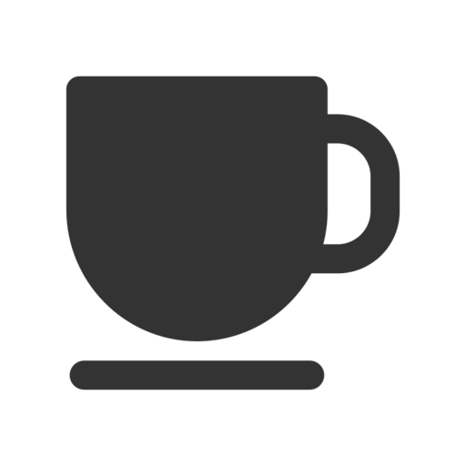 Basic Coffee Free Png Icon (black)