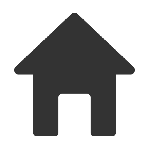 Basic Home Free Png Icon Download (black)