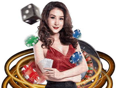 Casino Girl Png Images (gray)