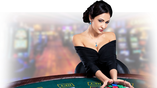 Casino Girl Png Picture (black, teal)