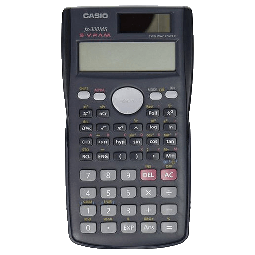 Casio Scientific Calculator Png Free Download (black, gray, indigo)