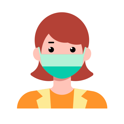 Mask Female Coronavirus Protection Icon Free Nobackground Png Icon Download (mint, black, pink, orange, chocolate)