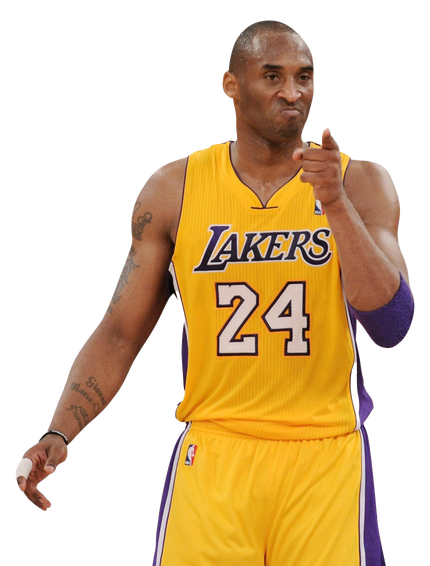 Basketball Player Kobe Bryant Png Clipart (orange, black)