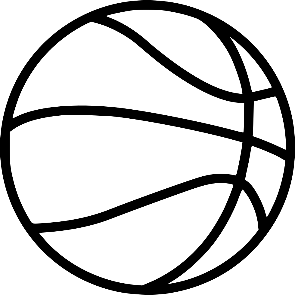 Basketball Silhoutte Png Hd (white, black)