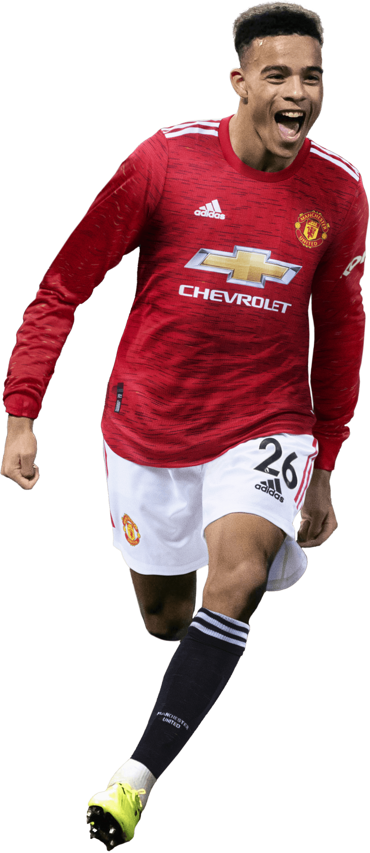 Mason Greenwood Png Pic (black)