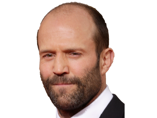 Jason Statham Png Isolated Image (white, silver, black, gray)