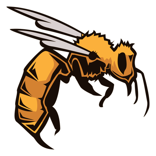 Wasp Hornet Png File (chocolate, black, orange, silver)