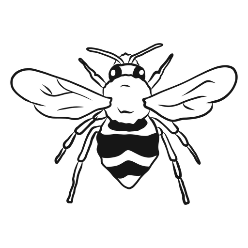 Wasp Png Hd Image (black)