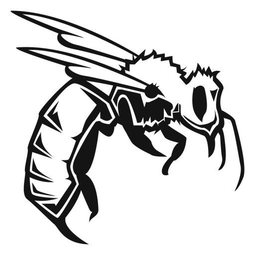 Wasp Png Pic (black)