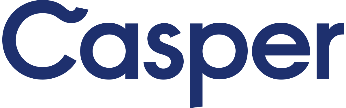 Casper Logo Png File (black, navy)