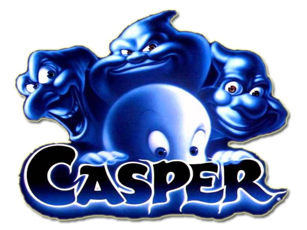 Casper Logo Png Image (beige, black, white, silver)