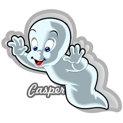 Casper Png Photos (black, silver, lavender)