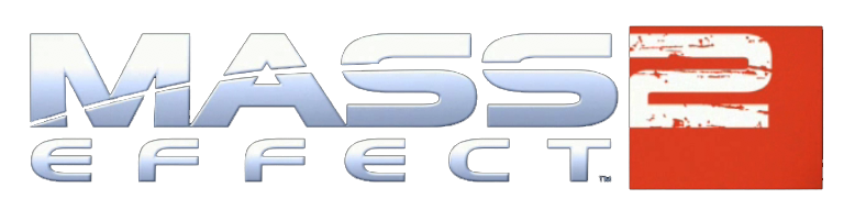 Mass Effect 2 Logo Png Hd (white, lavender, chocolate)