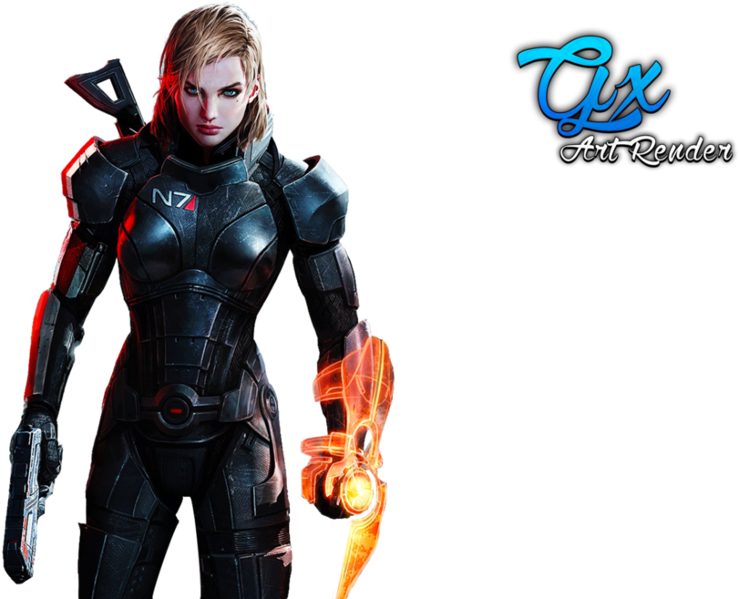 Mass Effect No Background (black)