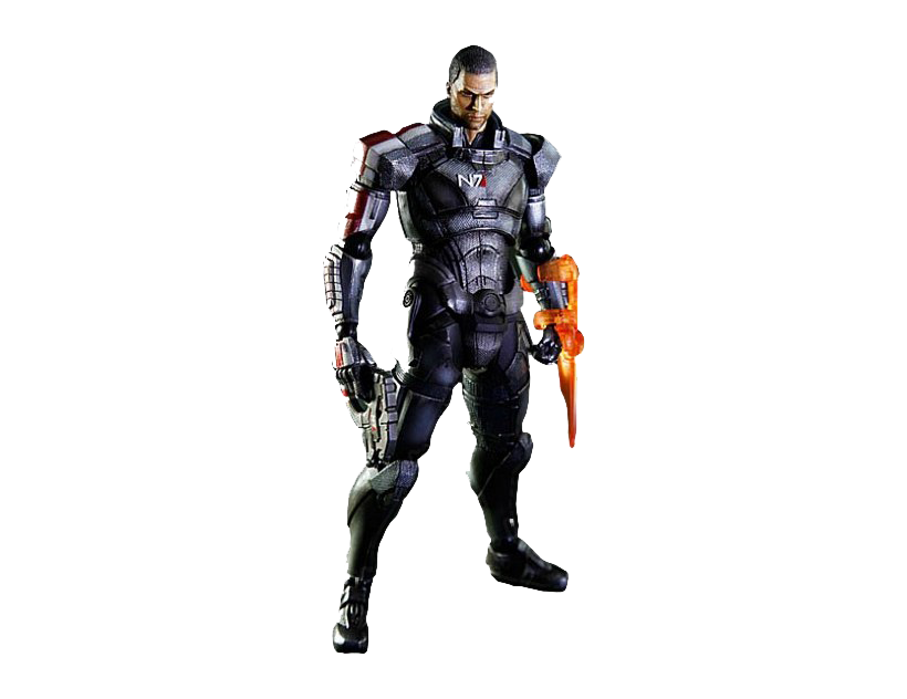 Mass Effect Png Isolated Photo (white, black)