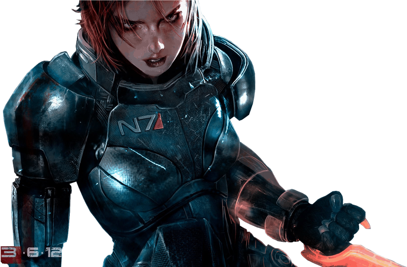 Mass Effect Png Pic (black)