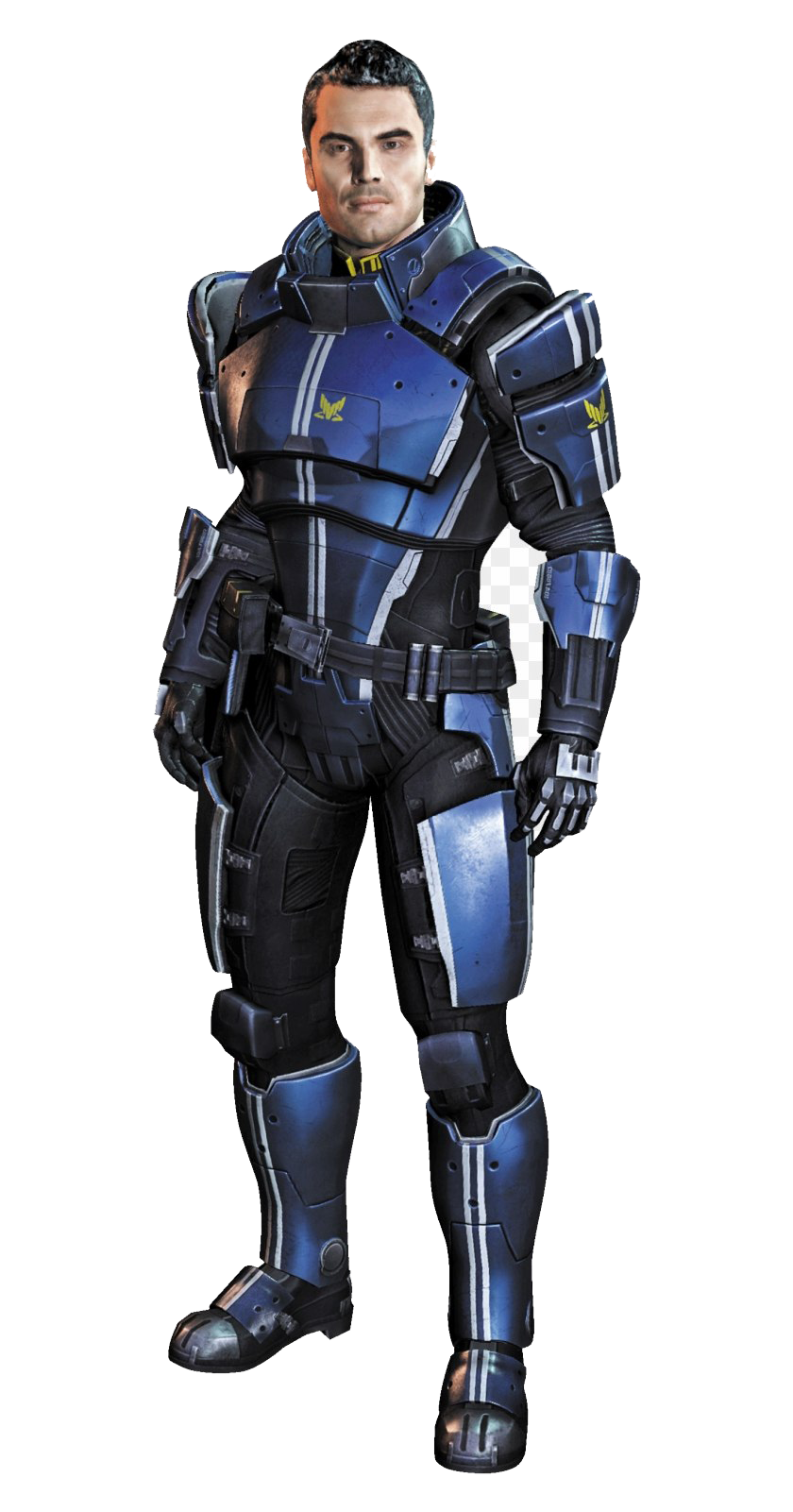 Mass Effect Png Pic (black, white)