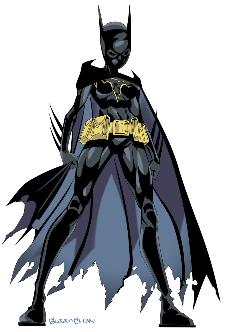 Cassandra Cain Png Picture (black, gray, indigo)