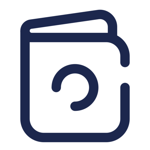 Passport Minimalistic Free Png Icon Download (navy, black)