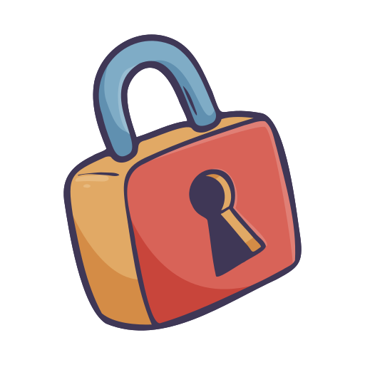 Password Lock Security Protection Secure Safety Padlock Icon Free Transparent Png Icon Download (silver, salmon, indigo, black, chocolate)