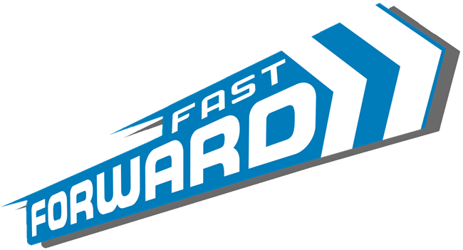 Fast Forward Png Image (teal, black, white)