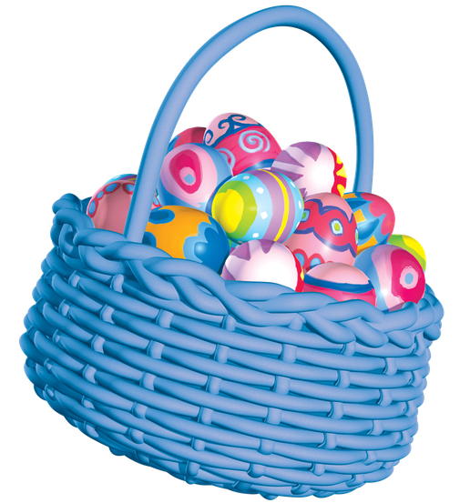 Easter Basket Png Photos (black, silver, white)