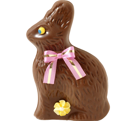 Easter Bunny Chocolate Png Transparent Picture (black, olive)