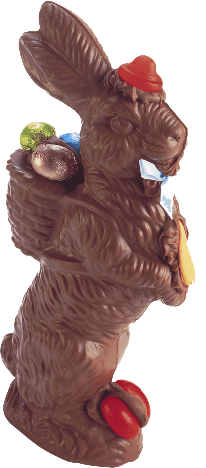 Easter Bunny Chocolate Png Transparent (black, gray, maroon, olive)